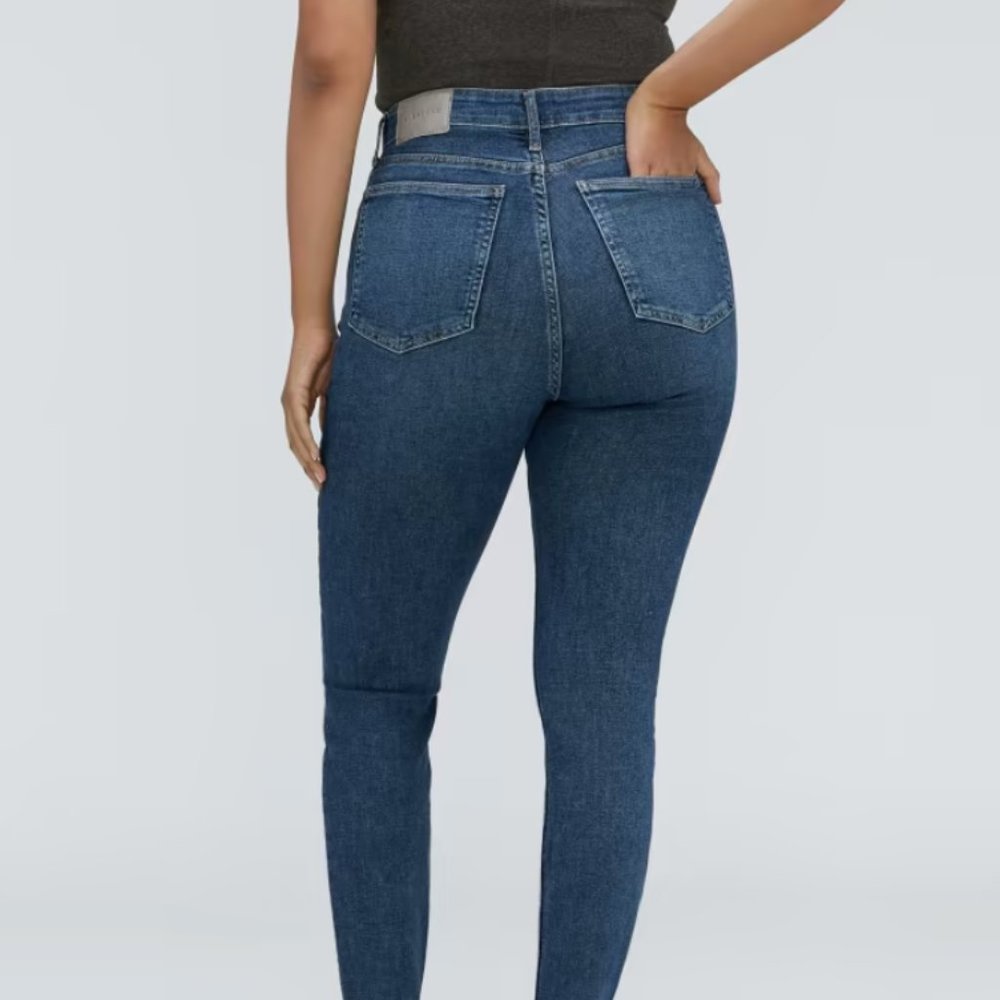 EUC Everlane Curvy High-Rise Skinny Jeans